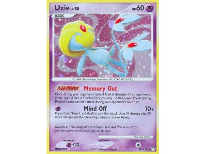 Pokémon Uxie Lv.50 (MT 18)