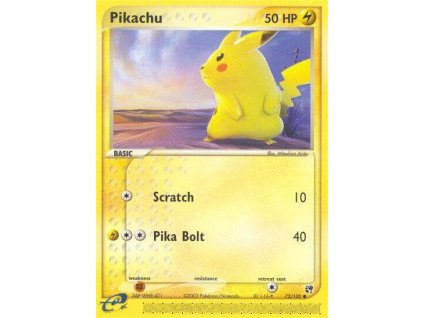 Pokémon Pikachu (SS 72)