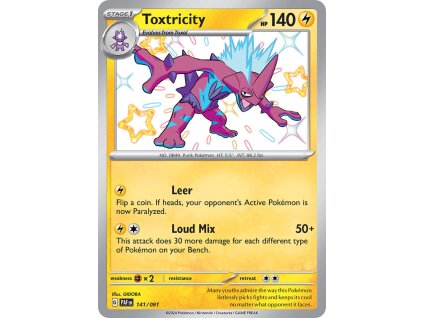 Pokémon Toxtricity (PAF 141)