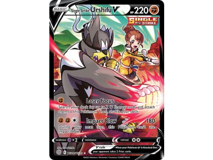 Pokémon Single Strike Urshifu V (BRS TG18)