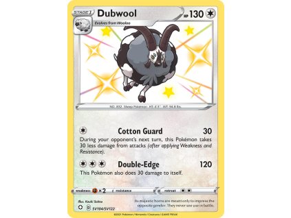 Pokémon Dubwool (SHF SV104)