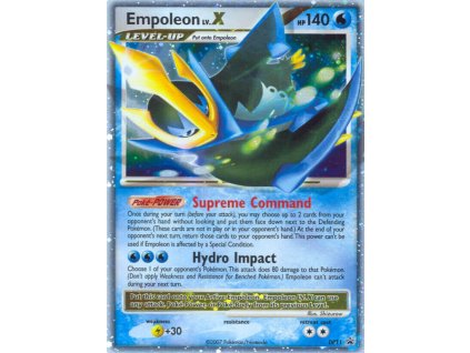Pokémon Empoleon LV.X (DPPR 11)
