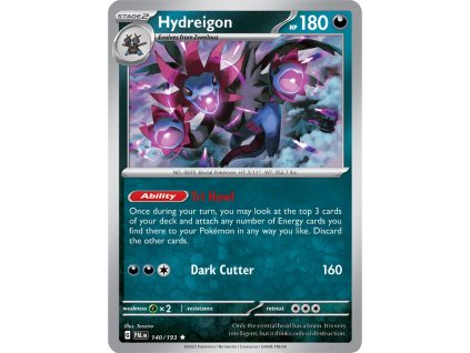 HydreigonPaldeaEvolved140