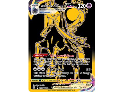 Pokémon Shadow Rider Calyrex VMAX (ASR TG30)
