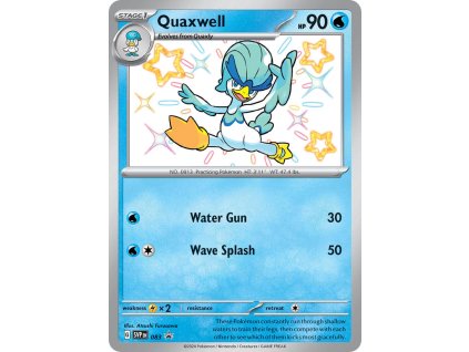Pokémon Quaxwell (SVP 083)