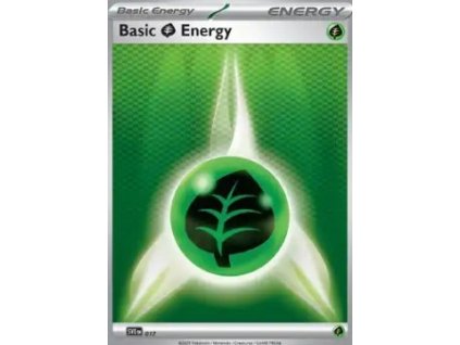 Pokémon Basic Grass Energy (SVE 017)