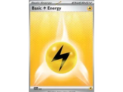Pokémon Basic Lightning Energy (SVE 020)