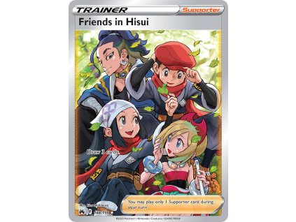 Pokémon Friends in Hisui (CRZ 148)