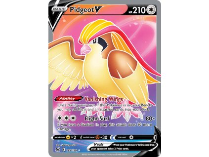 Pokémon Pidgeot V (LOR 188)