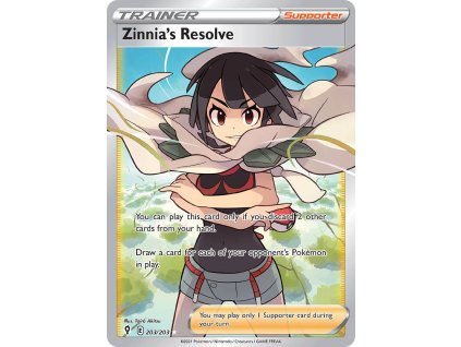 Pokémon Zinnia's Resolve (EVS 203)