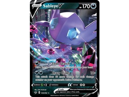 Pokémon Sableye V (SSH 120)