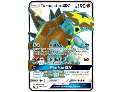 Pokémon Turtonator GX (HIF SV52)