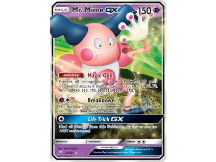 Pokémon Mr. Mime GX (TEU 67)