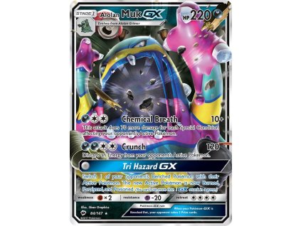 Pokémon Alolan Muk GX (BUS 84)