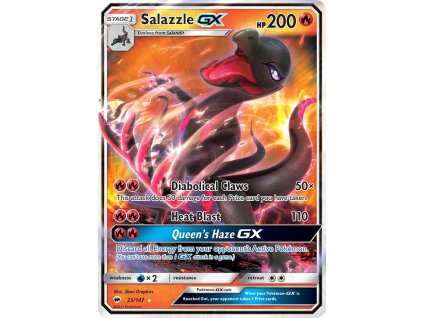 Pokémon Salazzle GX (BUS 25)