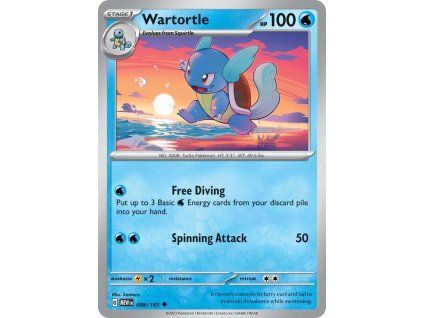 Pokémon Wartortle (MEW 008)