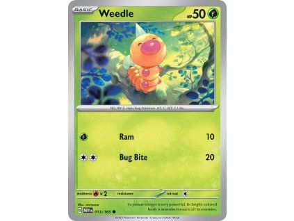 Pokémon Weedle (MEW 013)
