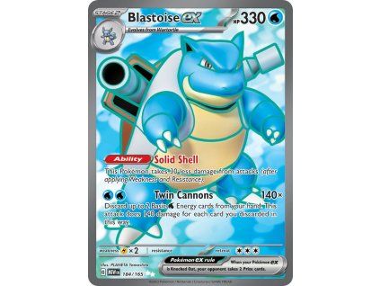 Blastoise ex (MEW 184)