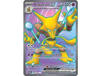 Pokémon Alakazam ex (MEW 188)