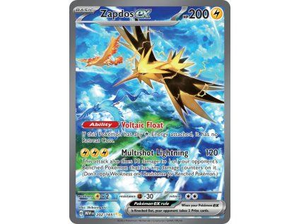 Pokémon Zapdos ex (MEW 202)