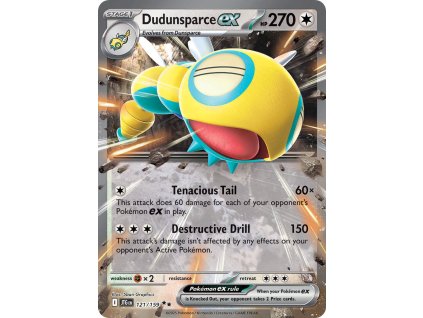 Pokémon Dudunsparce ex (JTG 121)