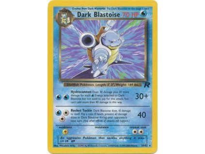 Pokémon Dark Blastoise (TR 20)