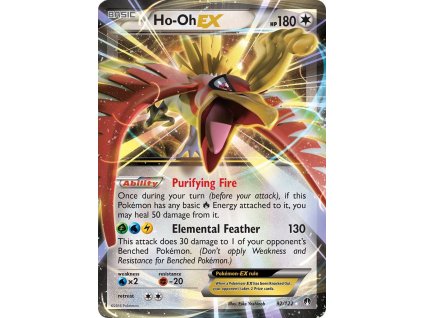 Pokémon Ho-Oh EX (BKP 92)