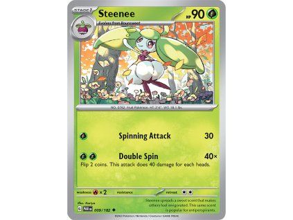 Pokémon Steenee (PAR 009, NM)