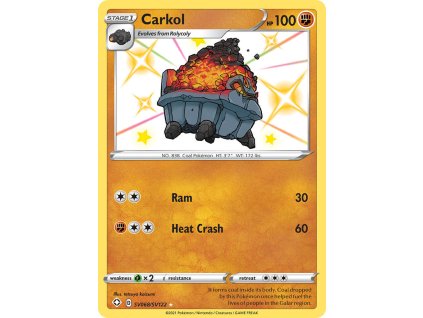 Pokémon Carkol (SHF SV68)