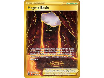 Pokémon Magma Basin (BRS 185)