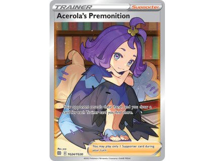 Pokémon Acerola's Premonition (BRS TG24)