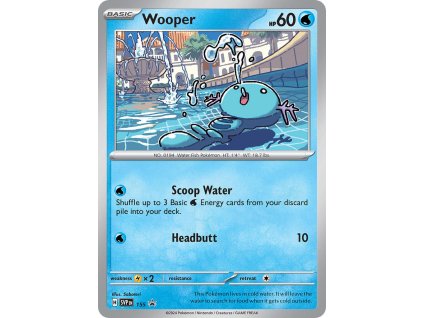 Pokémon Wooper (SVP 155)