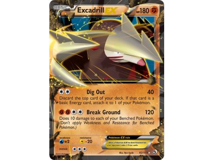 Pokémon Excadrill EX (LTR 82)