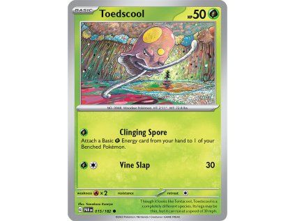 Pokémon Toedscool (PAR 015, NM)