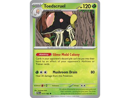 Pokémon Toedscruel (PAR 017, NM)