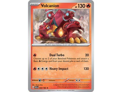 Pokémon Volcanion (PAR 022, NM)