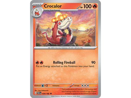 Pokémon Crocalor (PAR 024)