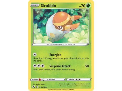 Pokémon Grubbin (CRZ 015)