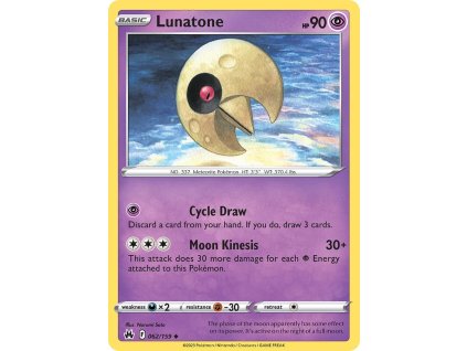Pokémon Lunatone (CRZ 062)