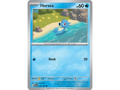 Pokémon Paradox Rift Horsea 030