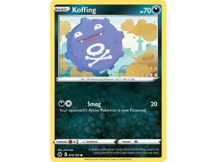 Pokémon Koffing (CRZ 075)