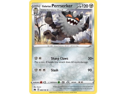 Galarian Perrserker (CRZ 085)