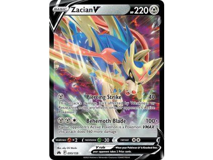 Pokémon Zacian V (CRZ 095)