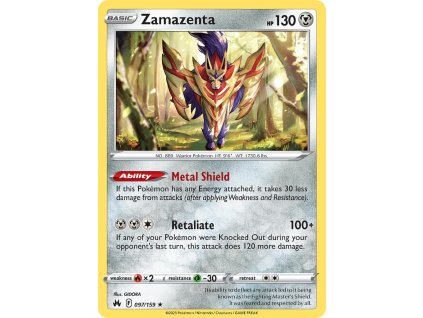 Zamazenta (CRZ 097)