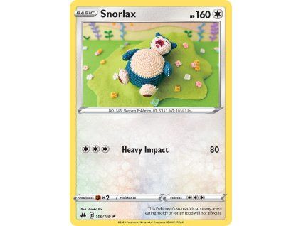 Pokémon Snorlax (CRZ 109)