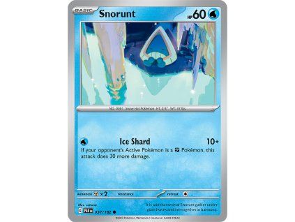 Pokémon Snorunt (PAR 037, NM)