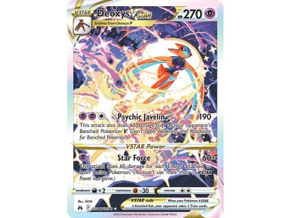 Pokémon Deoxys VSTAR (CRZ GG46)