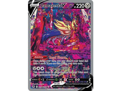 Pokémon Zamazenta V (CRZ GG54)