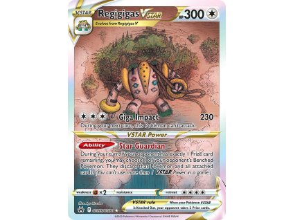 Regigigas VSTAR (CRZ GG55)