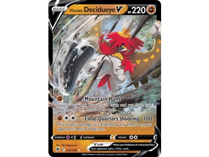 Pokémon Hisuian Decidueye V (ASR 083)